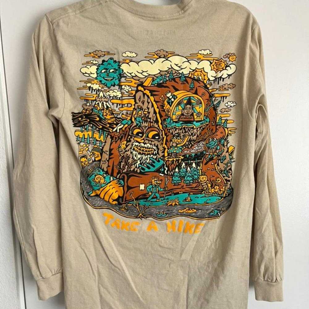 Killer Acid Men's Beige Graphic Longsleeve Shirt - image 2