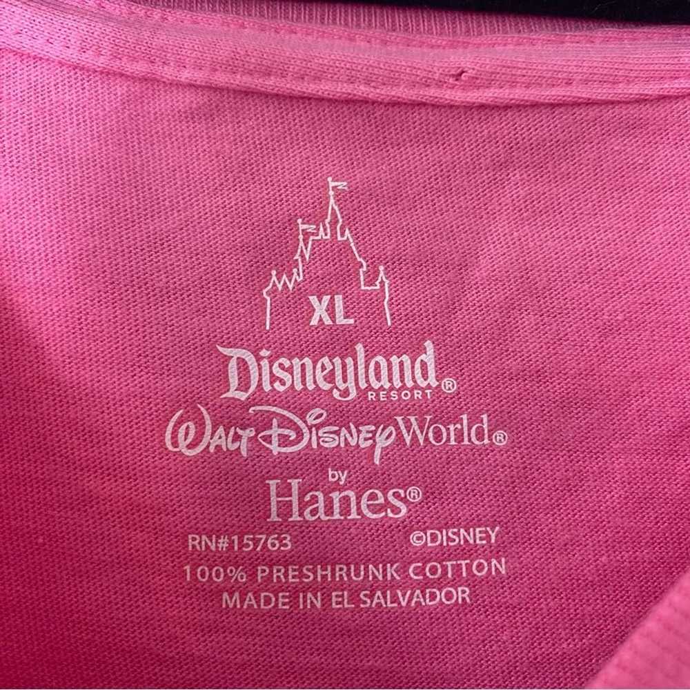 Disneyland Men’s Pink Minnie Mouse T Shirt Size XL - image 3