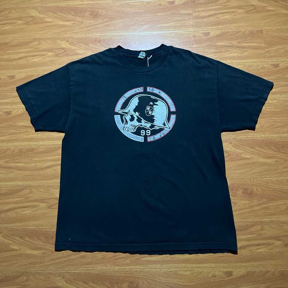 Vintage Y2K Metal Mulisha Skull Logo Tshirt  Size… - image 2