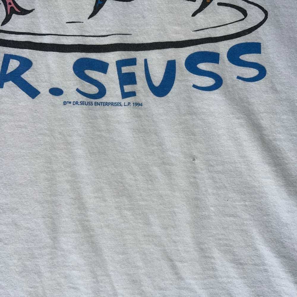Vintage DR. Seuss 1994 fish shirt - image 4