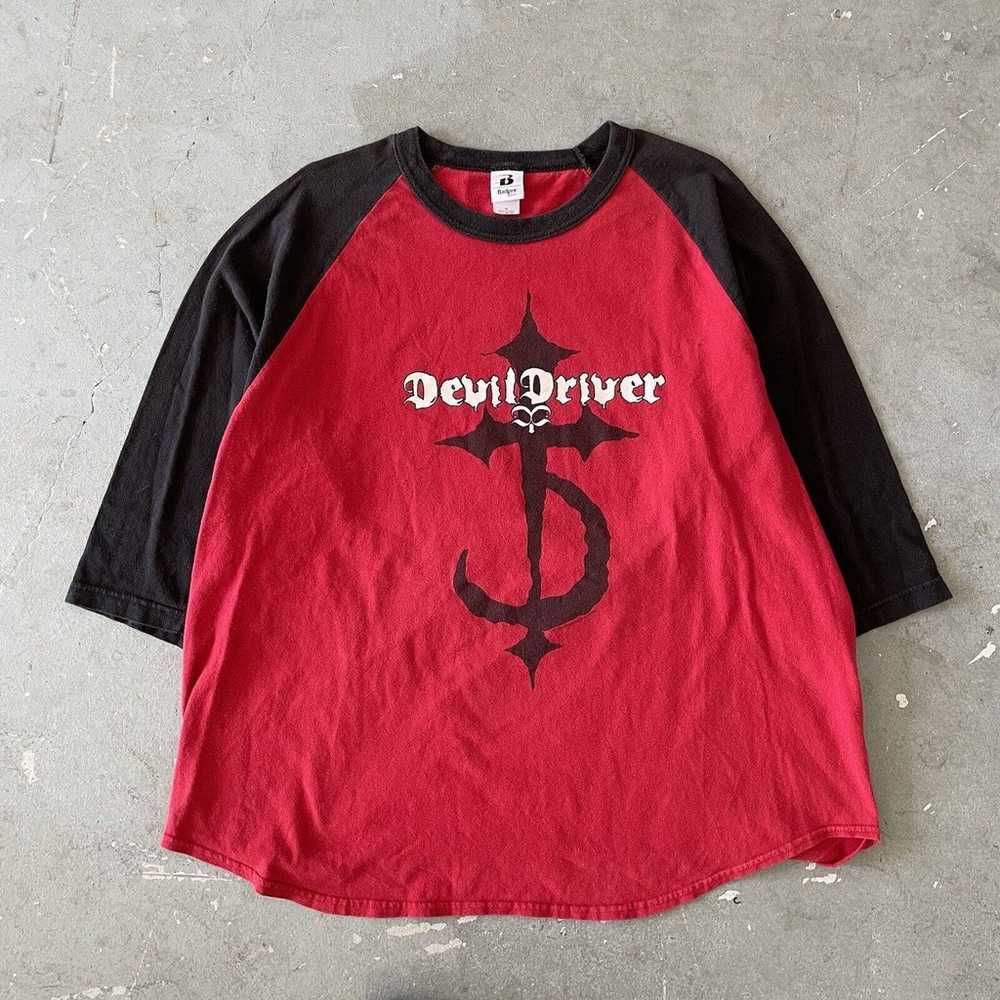 Vintage DevilDriver Band T-Shirt 2005 Size X-Larg… - image 2