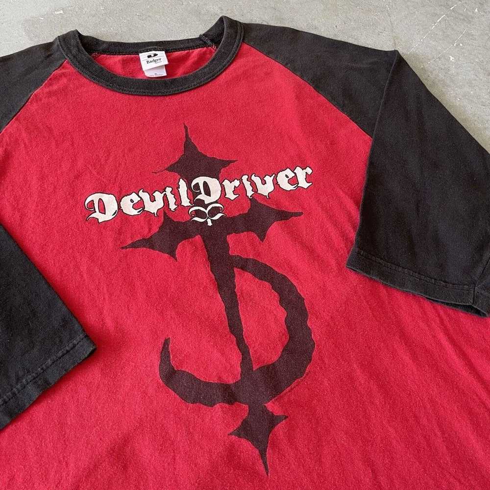 Vintage DevilDriver Band T-Shirt 2005 Size X-Larg… - image 4