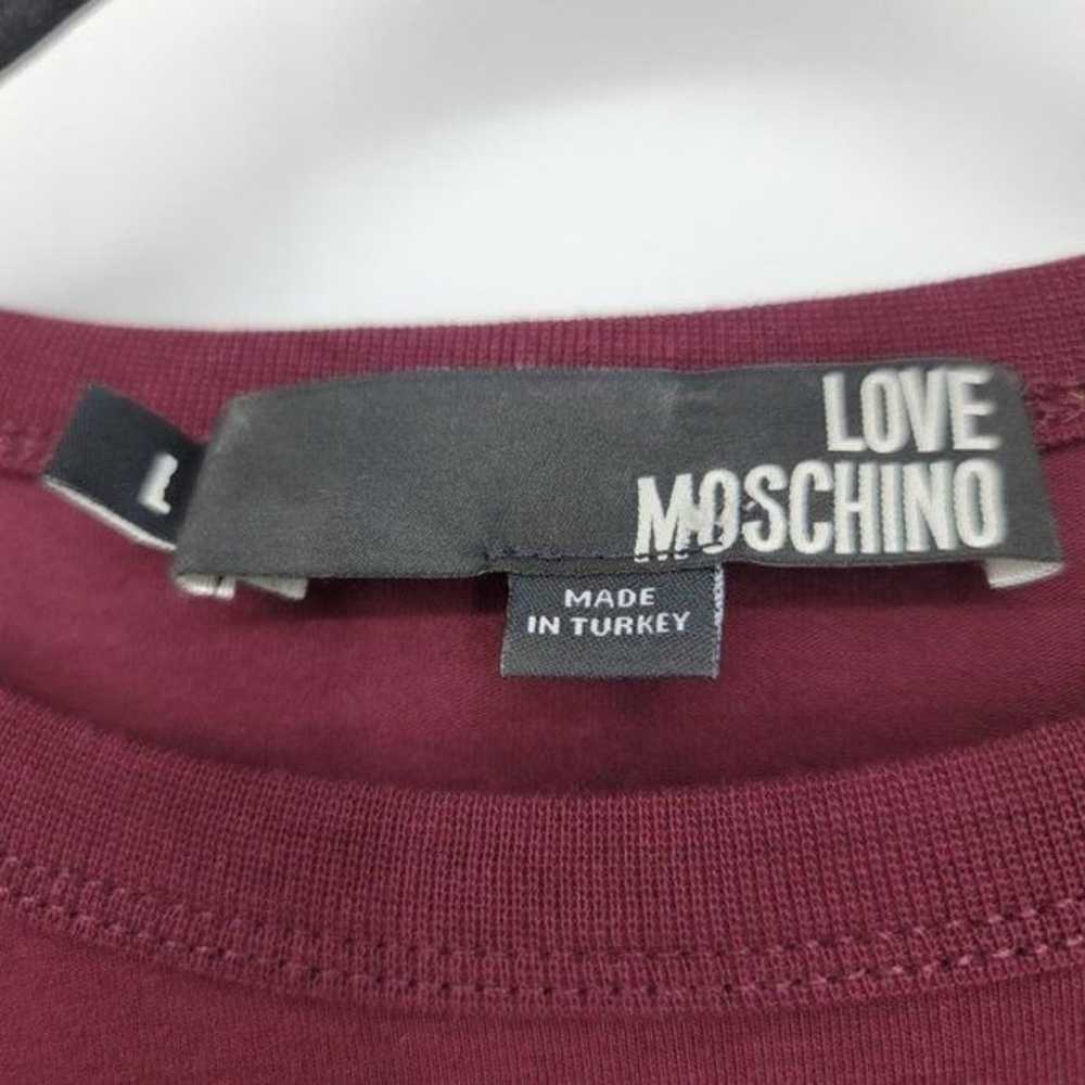 Love Moschino Crewneck Long Sleeve Cotton Graphic… - image 3