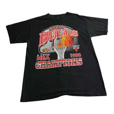 Vintage Chicago Bulls Shirt Mens XL 1998 6 Time N… - image 1