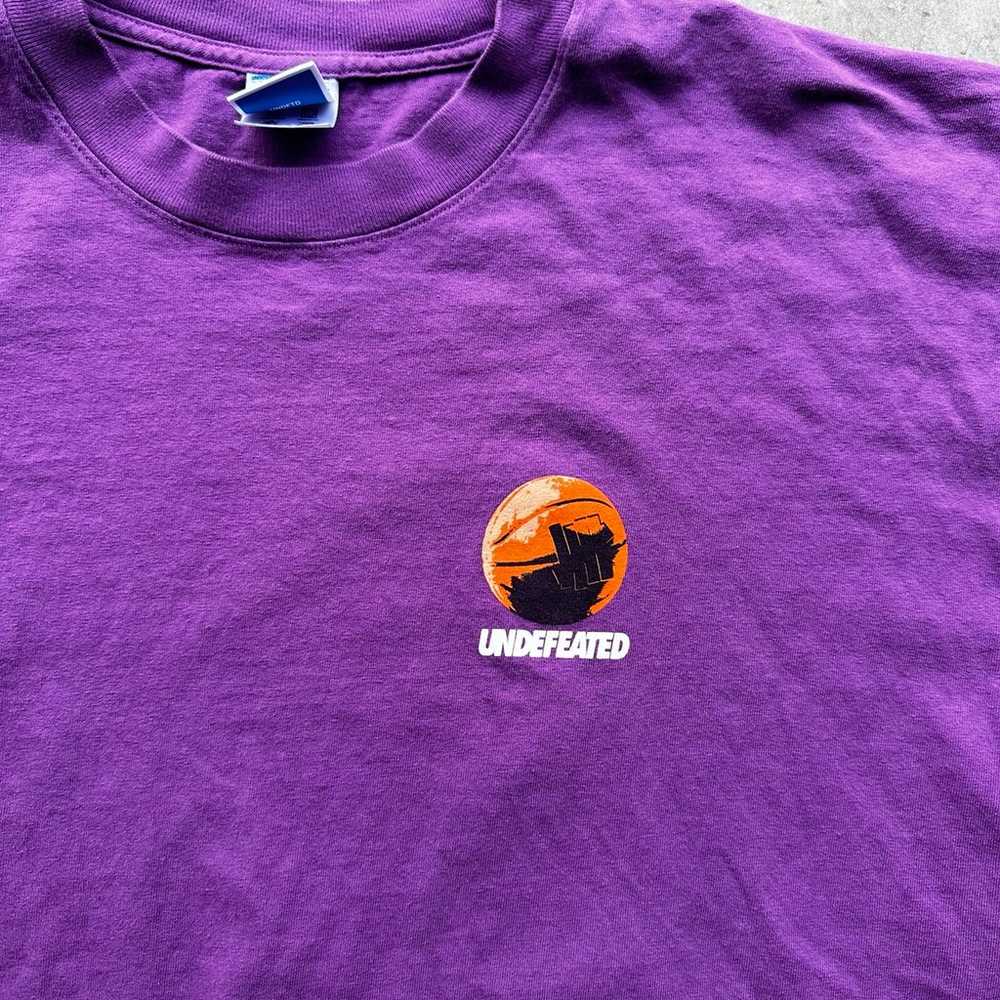 Undefeated basketball T-shirt - image 2