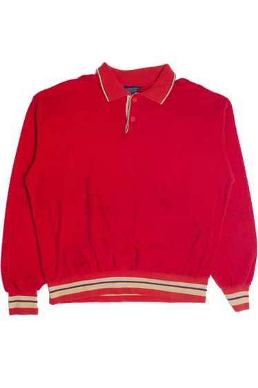Vintage Terry Cloth Long Sleeve Counter Action Po… - image 1
