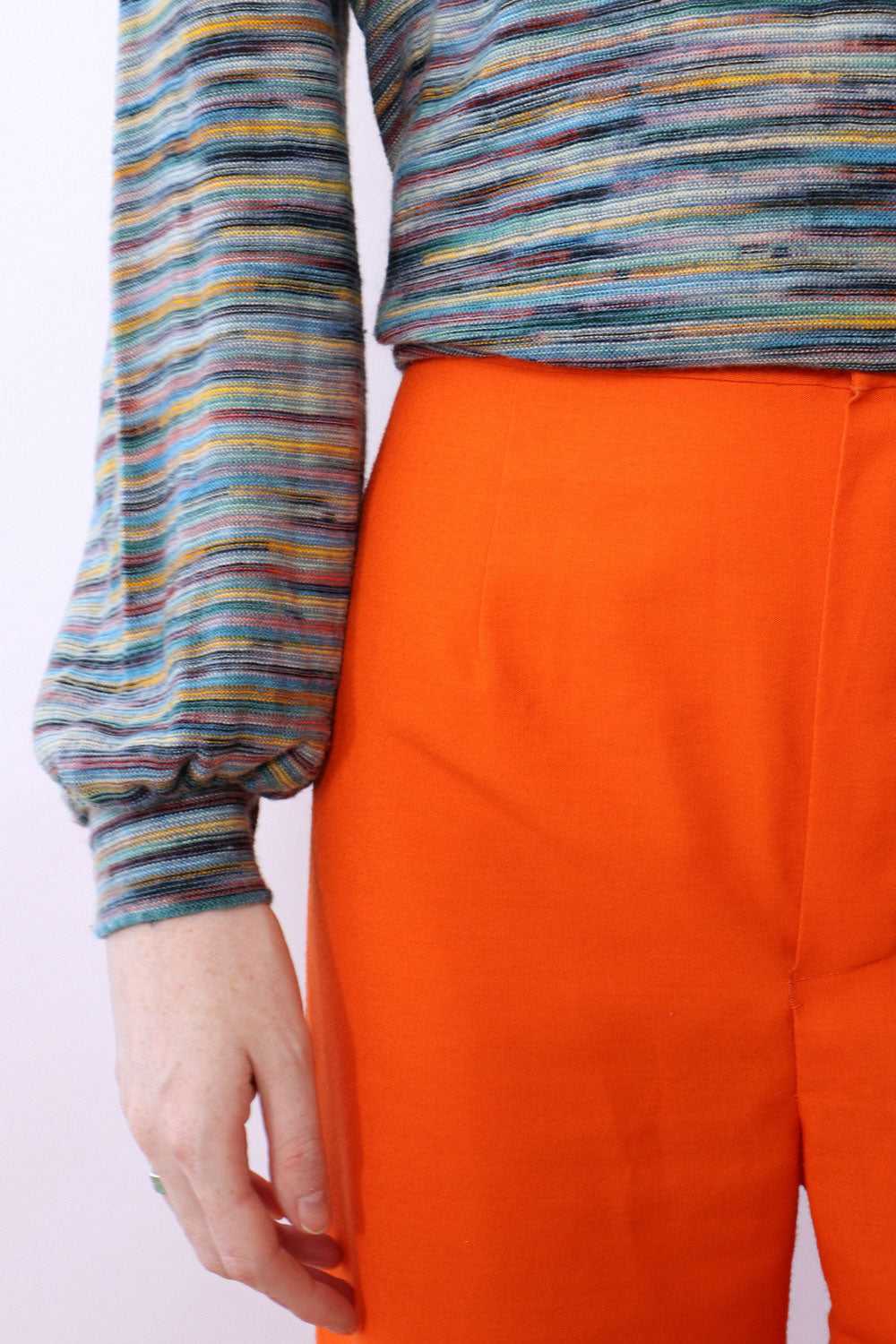 Tangerine High Waist Flares XS - image 2