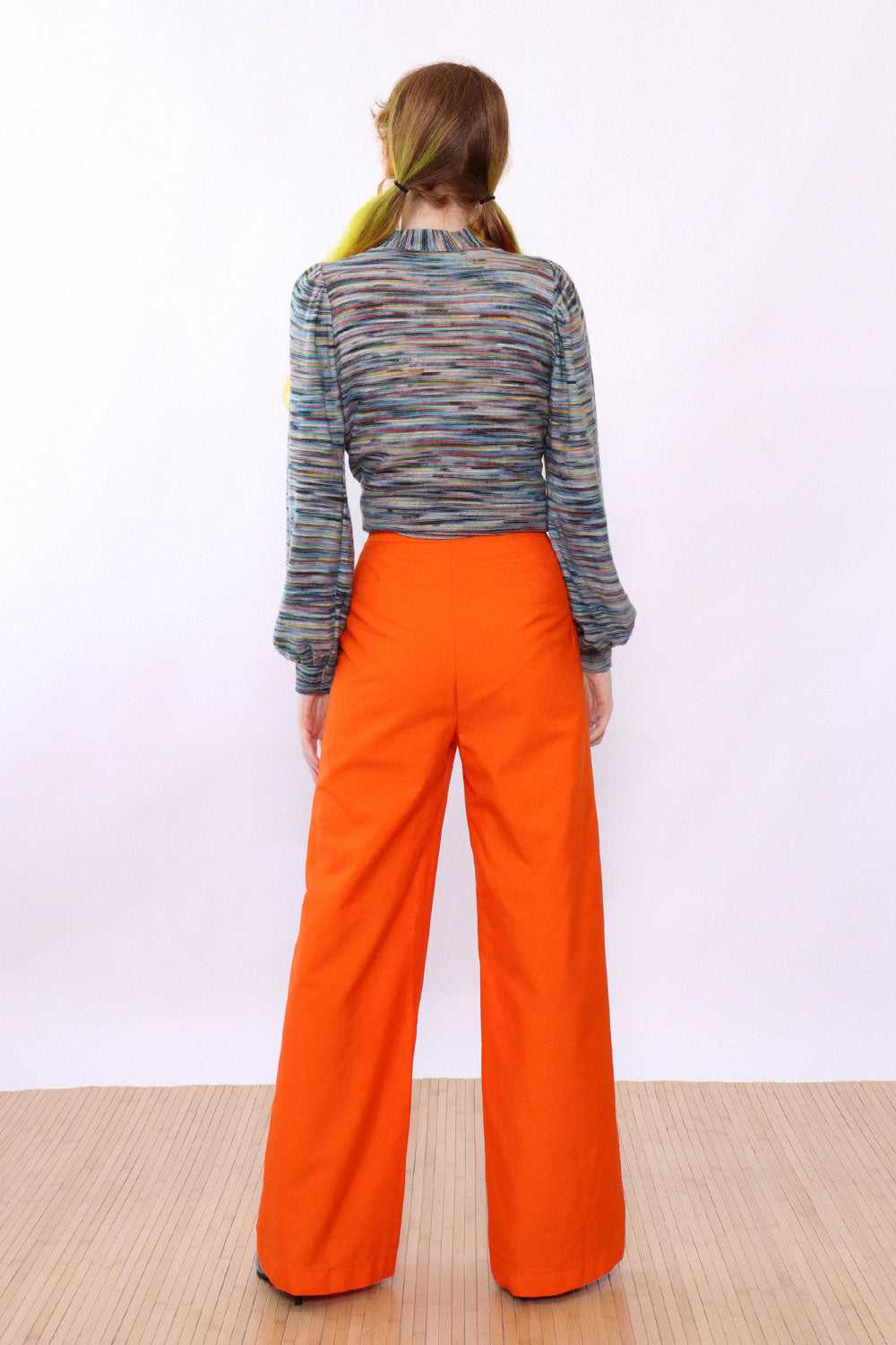 Tangerine High Waist Flares XS - image 3