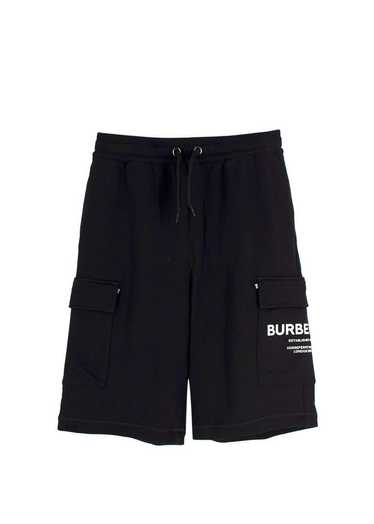 Managed by hewi Burberry Black Logo Cargo Shorts