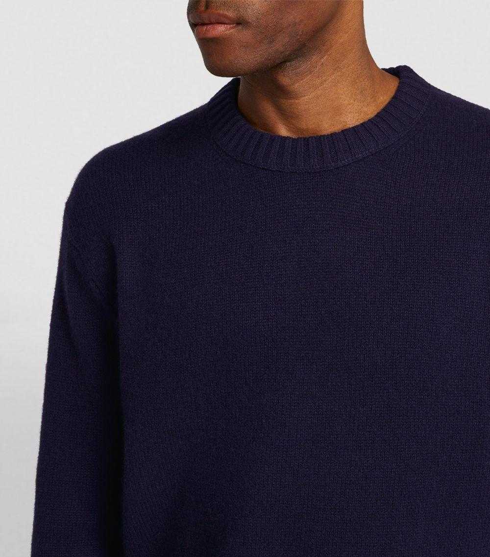 Managed by hewi Frame Navy Cashmere Crew-Neck Swe… - image 2