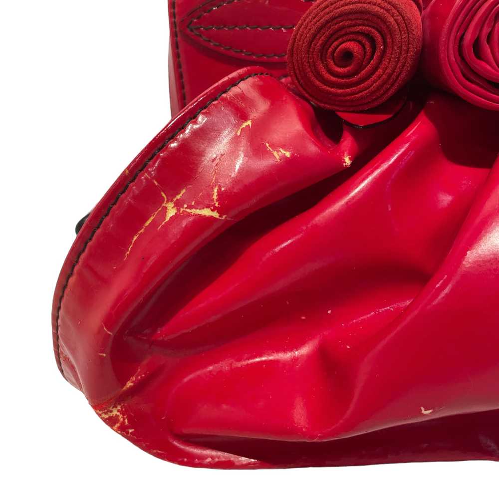 VALENTINO GARAVANI/Hand Bag/RED/Leather Rose - image 8