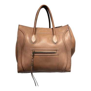 CELINE/Hand Bag/Leather/BEG/ - image 1