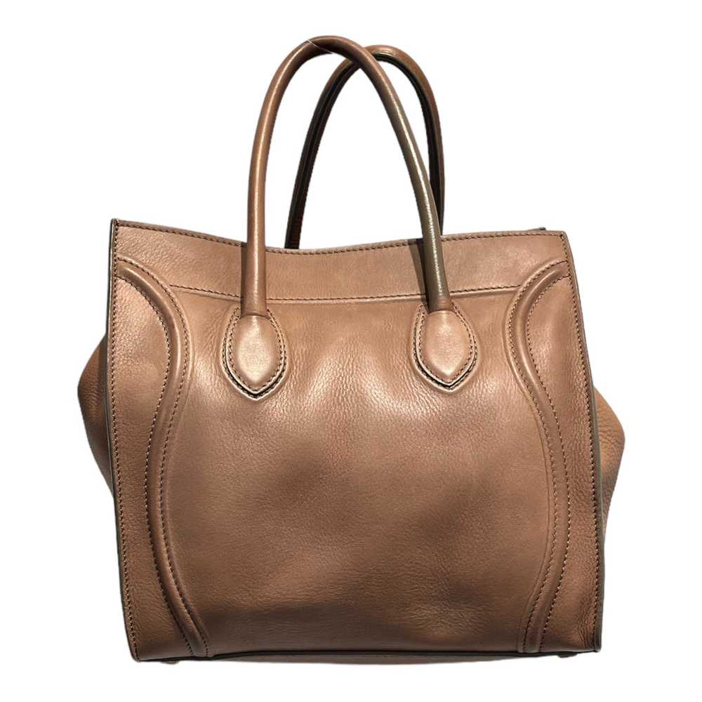 CELINE/Hand Bag/Leather/BEG/ - image 2
