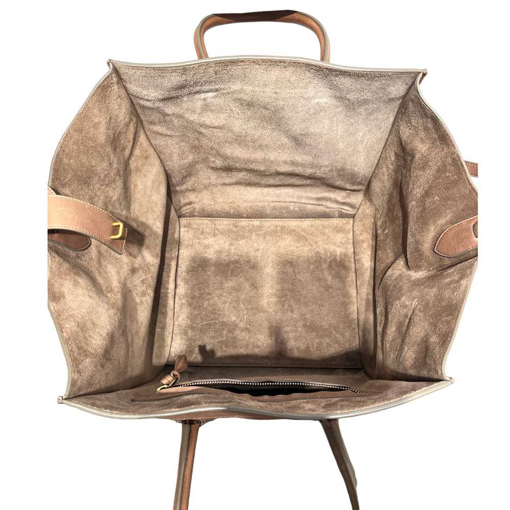 CELINE/Hand Bag/Leather/BEG/ - image 3