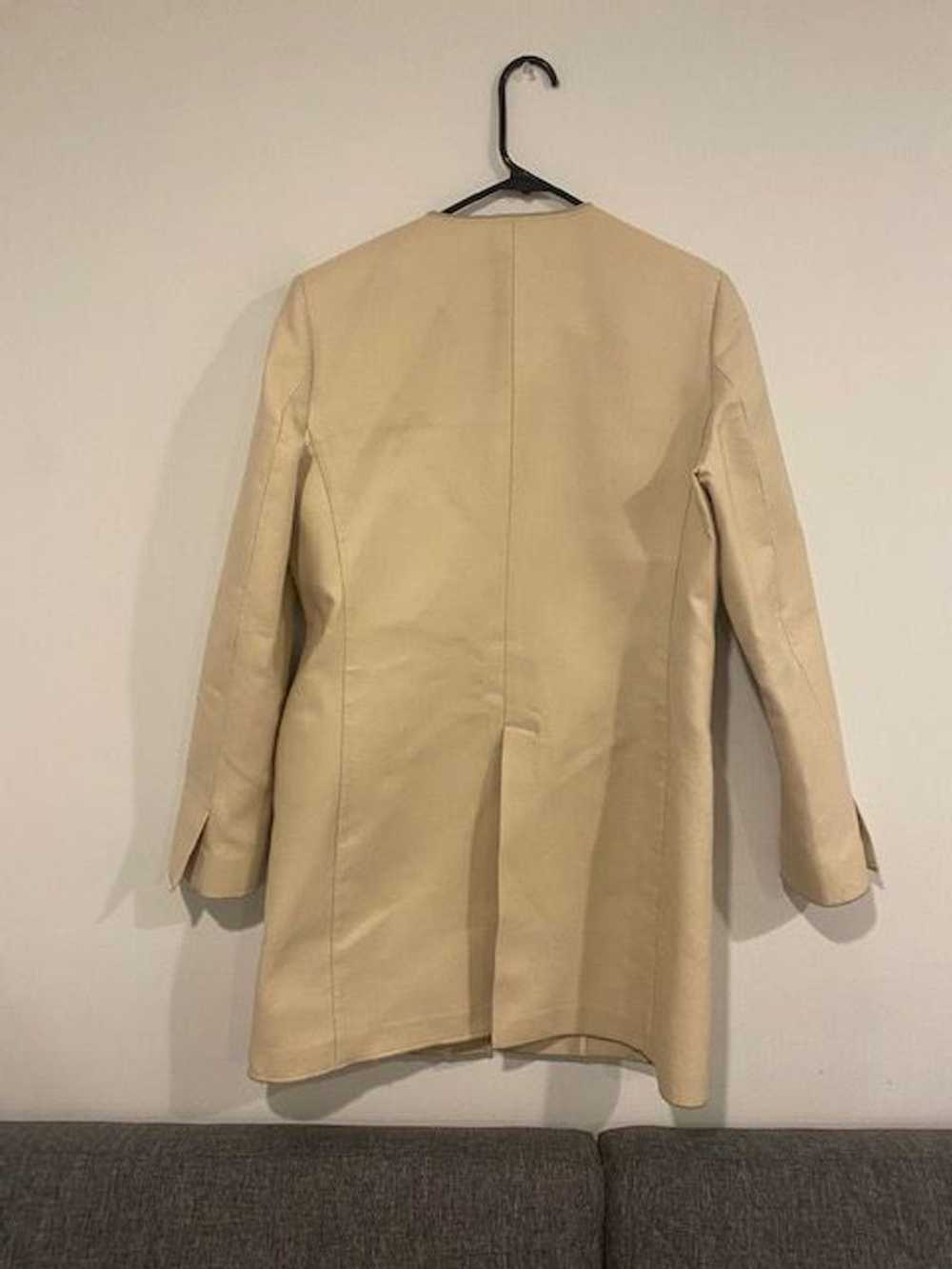 TER et BANTINE Long cotton/silk blend jacket (46)… - image 4