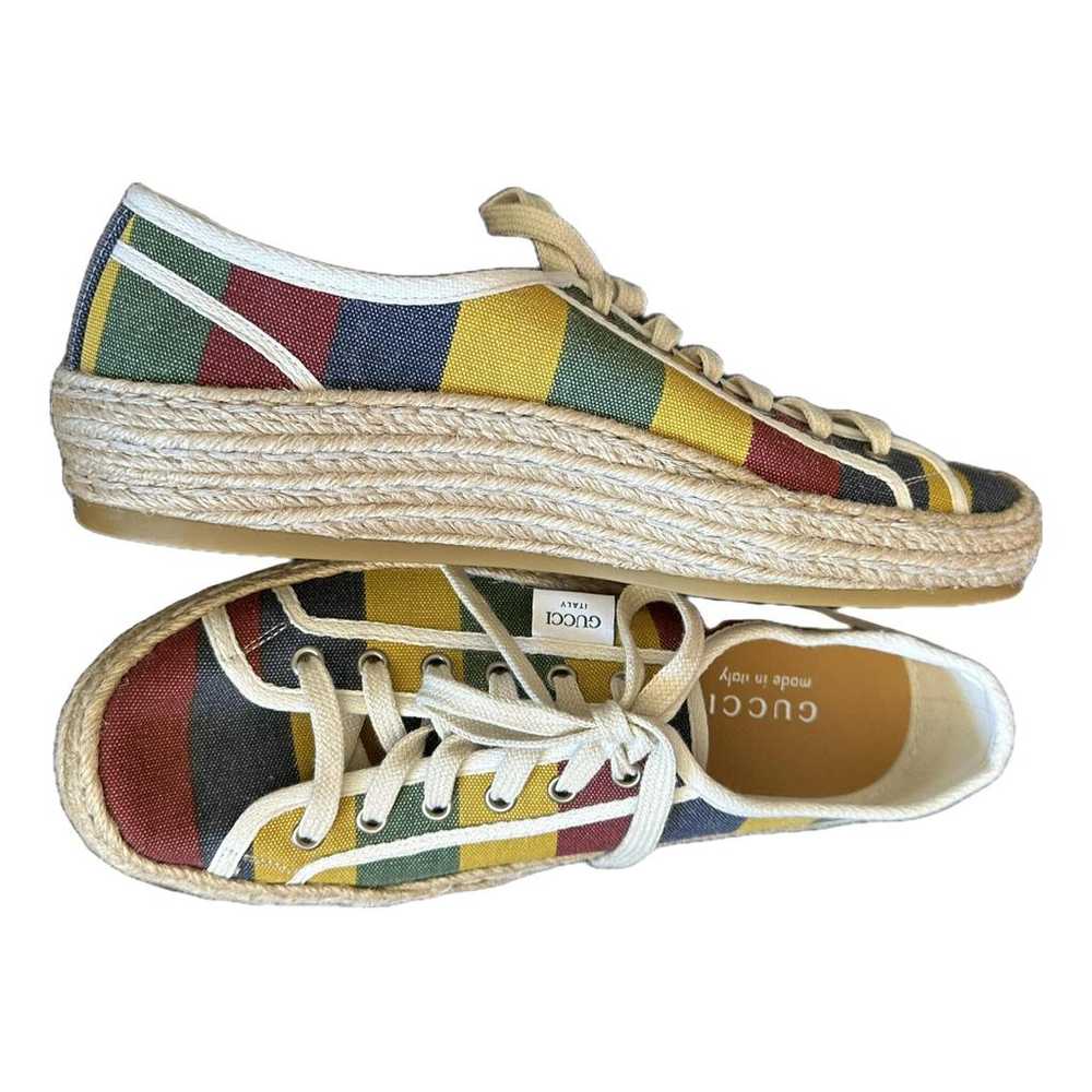 Gucci Cloth low trainers - image 1