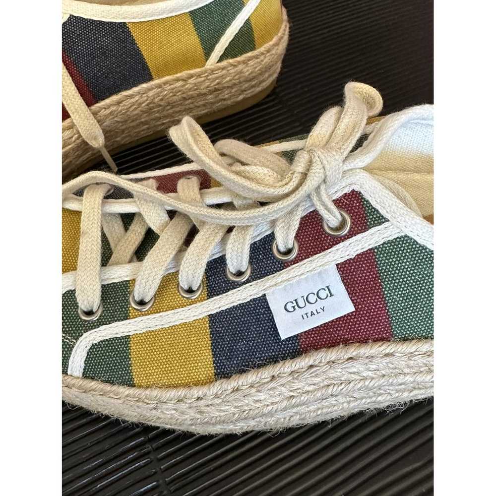 Gucci Cloth low trainers - image 2
