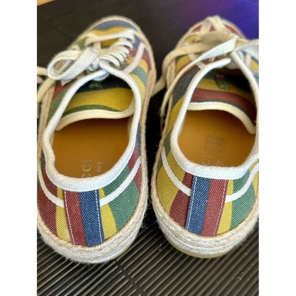 Gucci Cloth low trainers - image 4