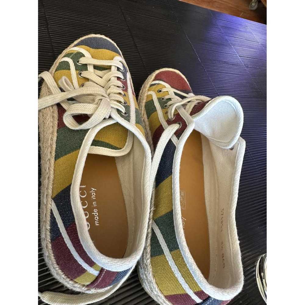 Gucci Cloth low trainers - image 7