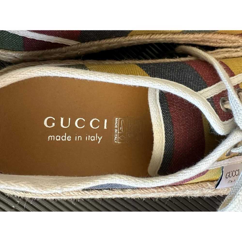 Gucci Cloth low trainers - image 9