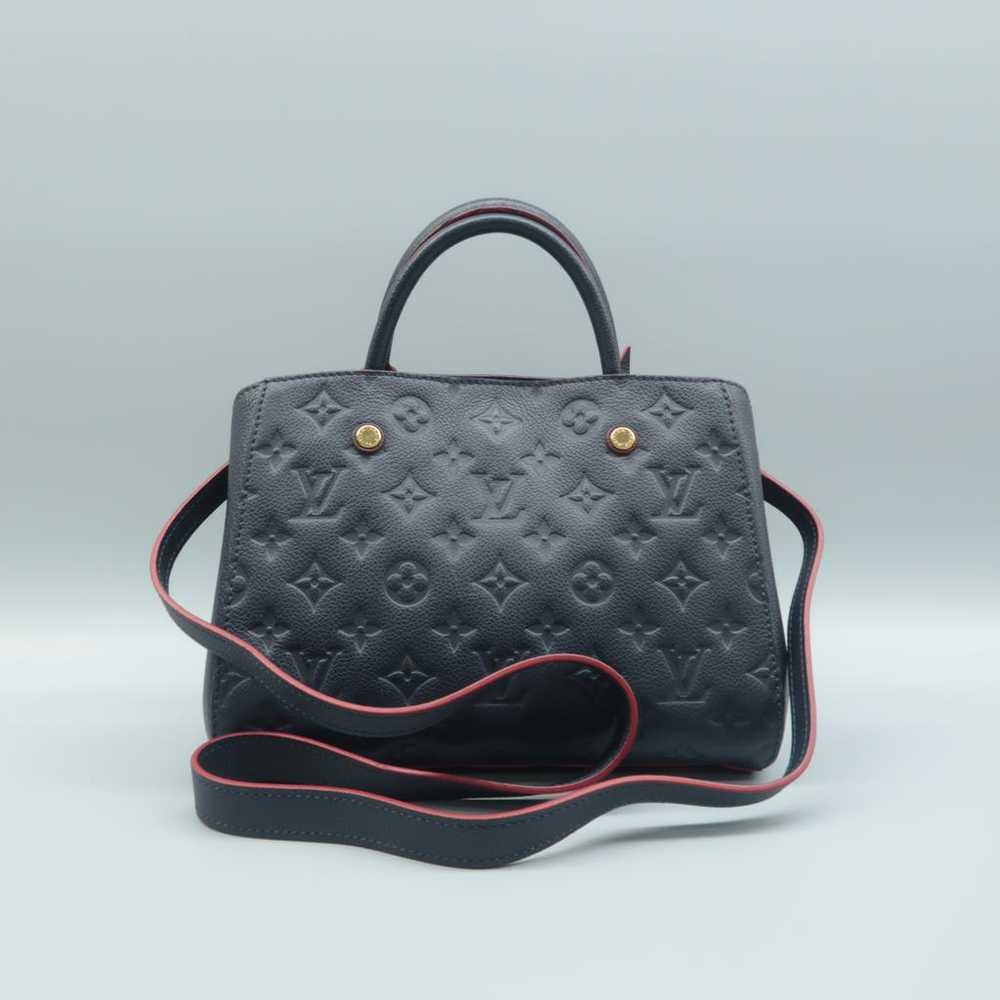 Louis Vuitton Montaigne leather satchel - image 4