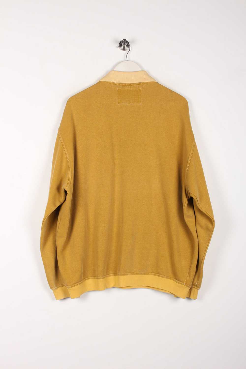 90's Avirex Faded Sweatshirt Mustard XL - image 3