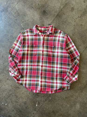 2000s Eddie Bauer Heavyweight Plaid Shirt