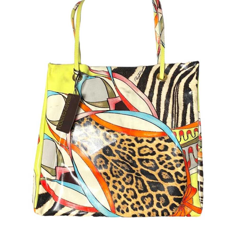 Roberto Cavalli Cloth tote - image 4