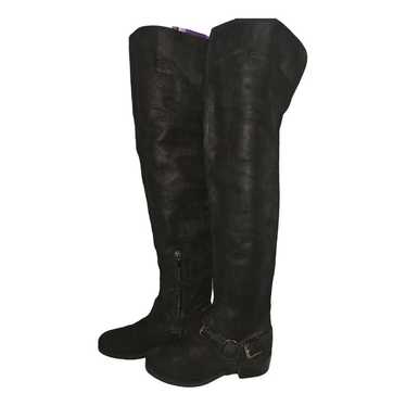 Dior Leather biker boots - image 1