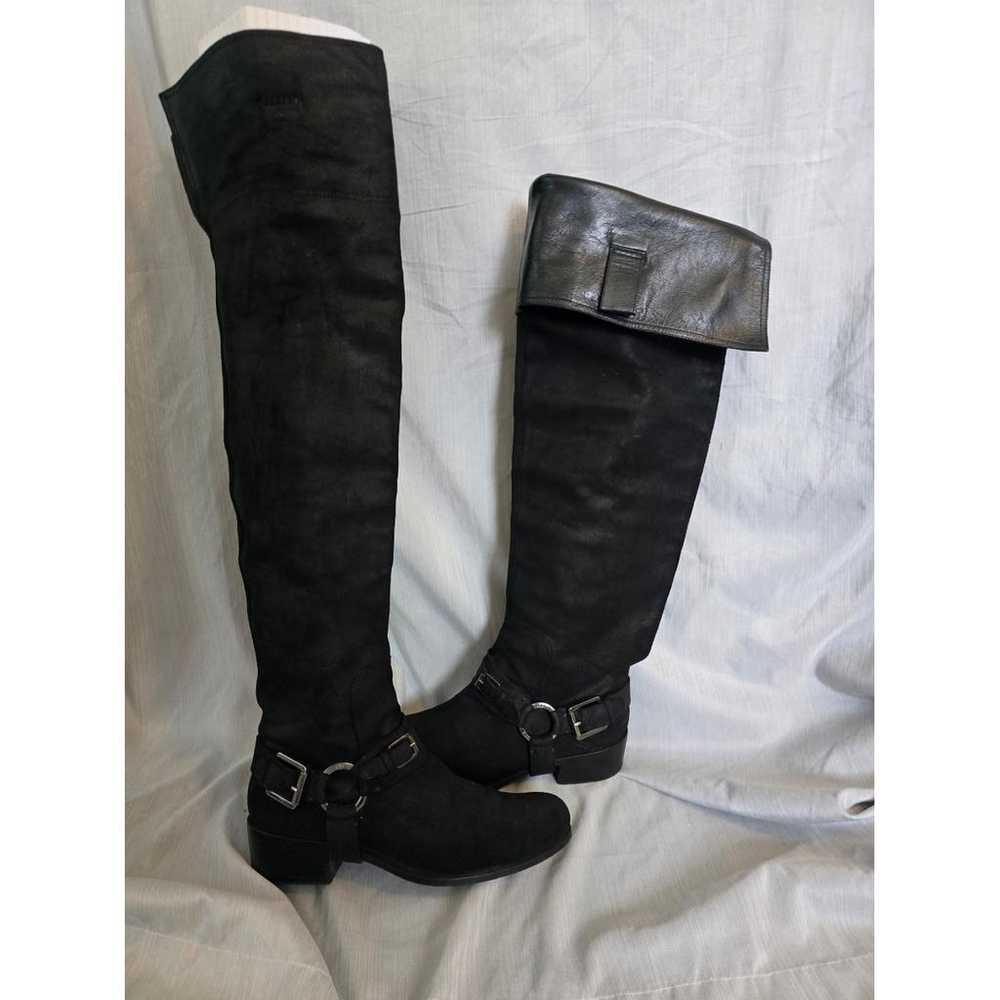 Dior Leather biker boots - image 2