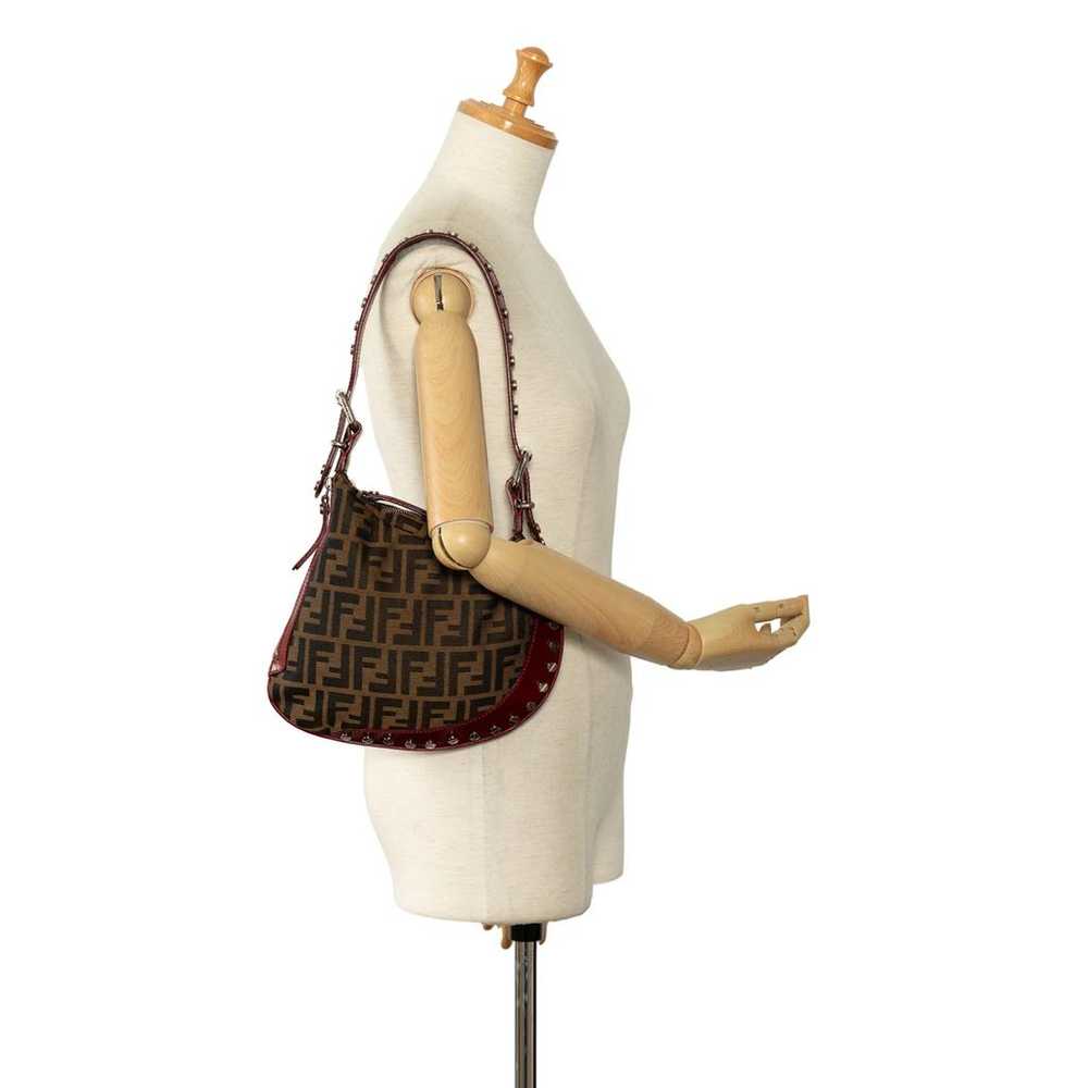 Fendi Oyster leather handbag - image 11