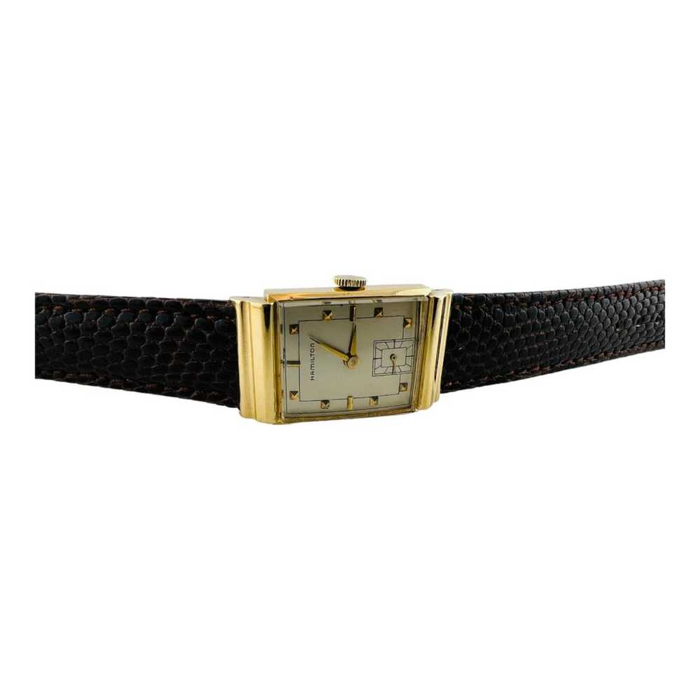 Hamilton Yellow gold watch - image 3