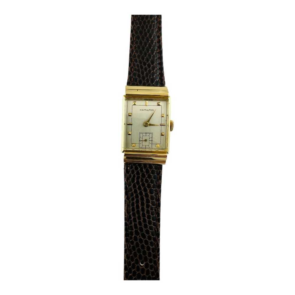 Hamilton Yellow gold watch - image 7