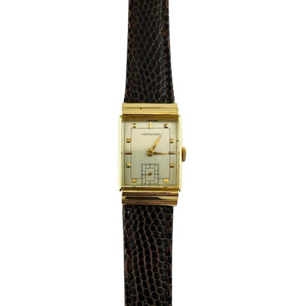 Hamilton Yellow gold watch - image 8