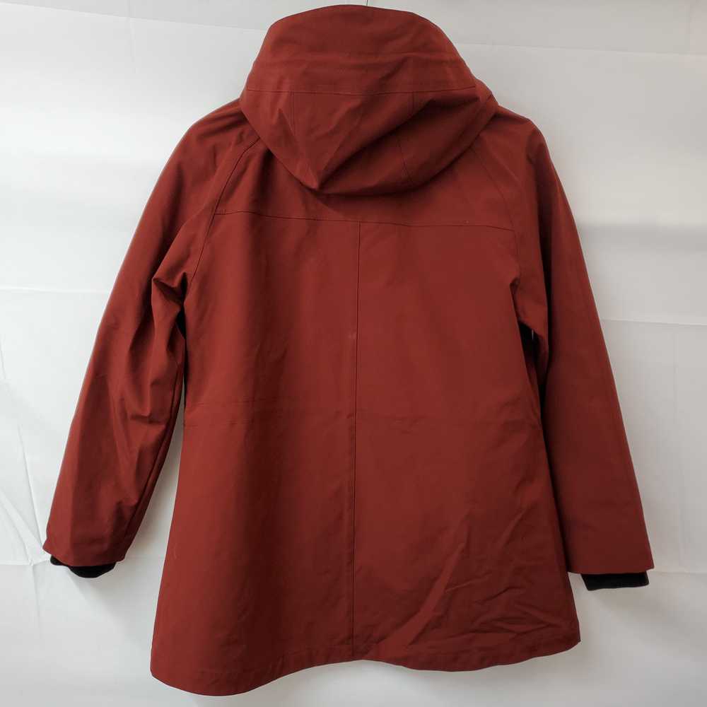 Pendleton Burgundy Zip & Snap Hooded Jacket Women… - image 2