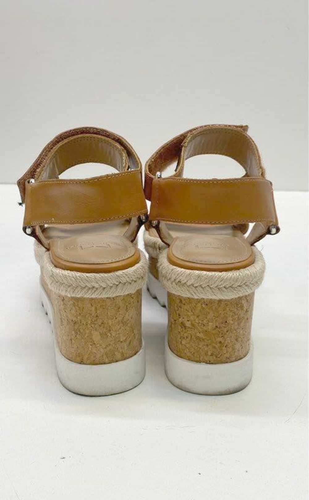 Marc Fisher Gylian Brown Platform Wedge Sandals W… - image 4