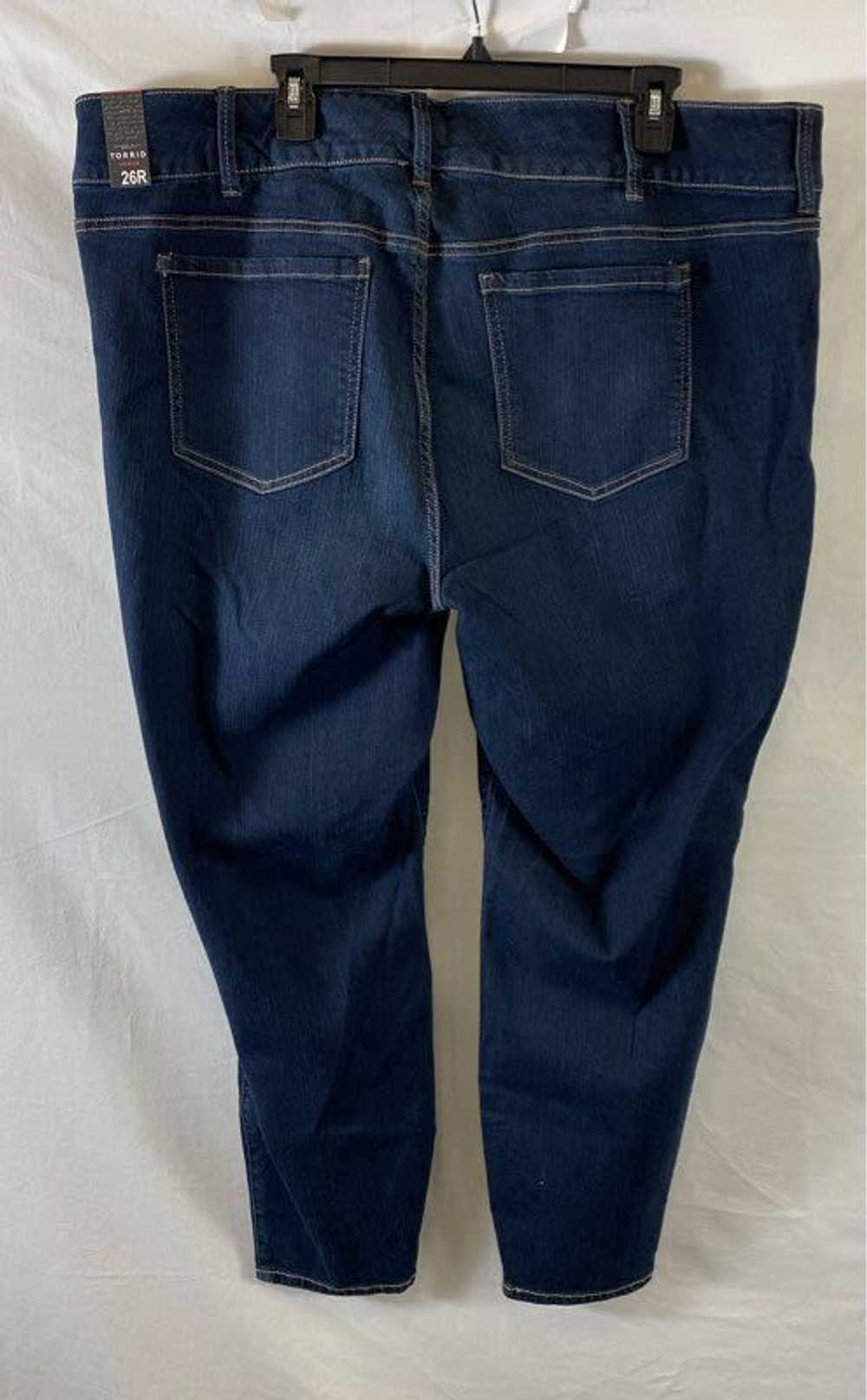 Torrid Jegging Blue Denim Jeans - Size 4X - image 2
