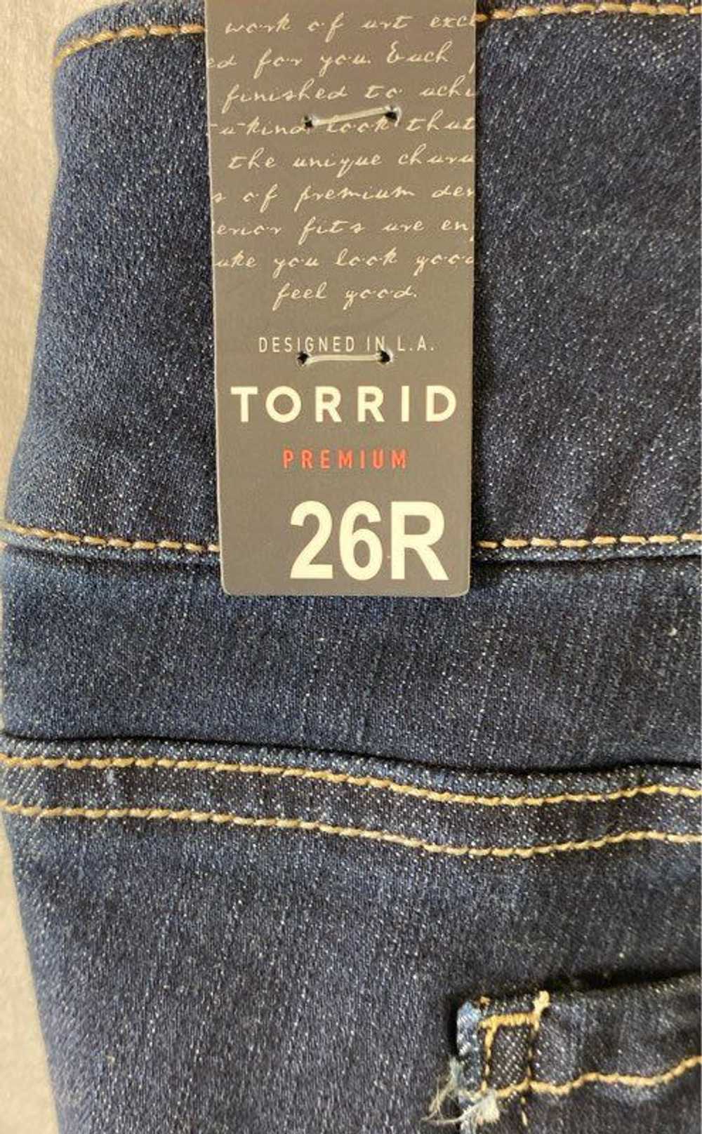Torrid Jegging Blue Denim Jeans - Size 4X - image 3