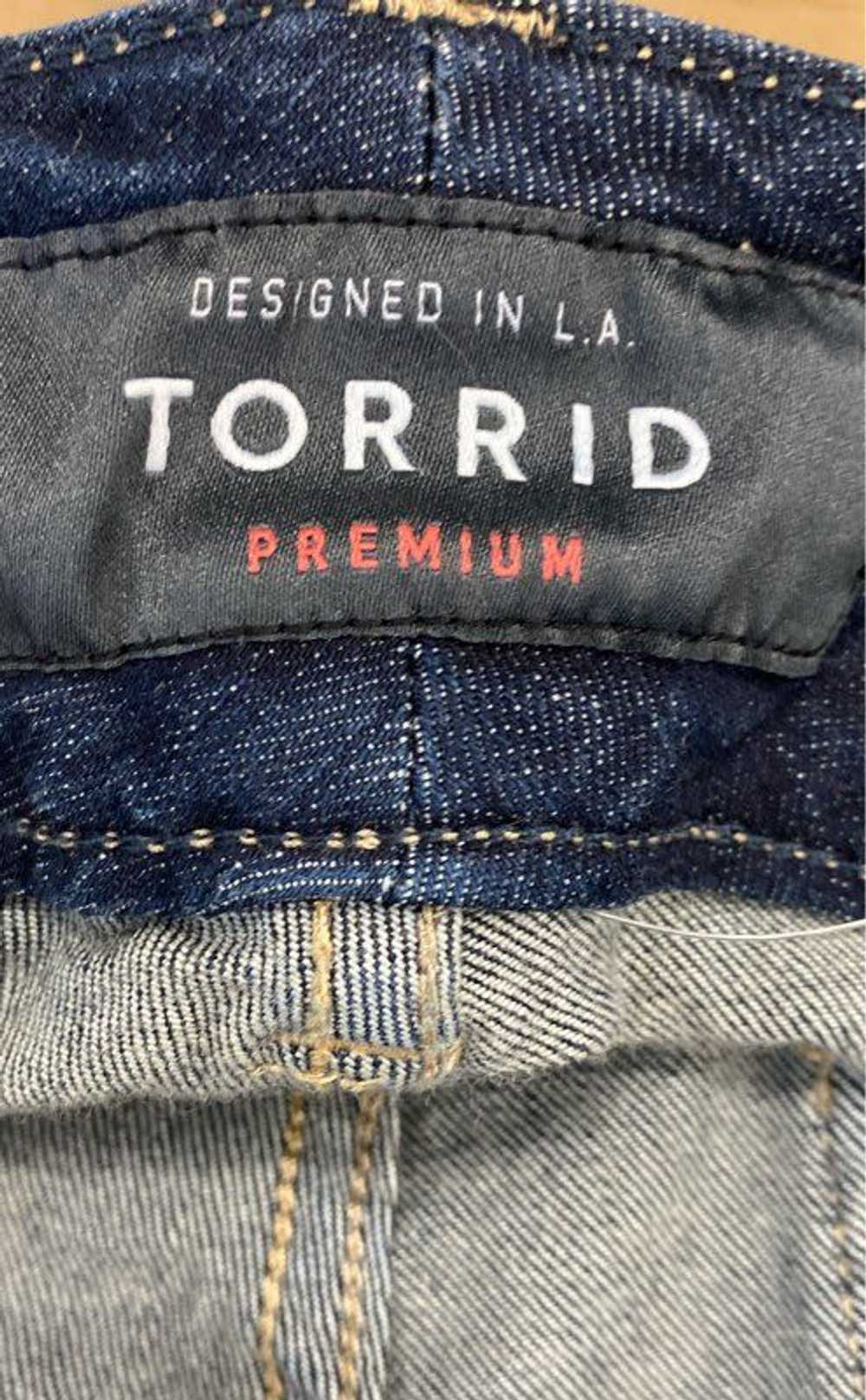 Torrid Jegging Blue Denim Jeans - Size 4X - image 6