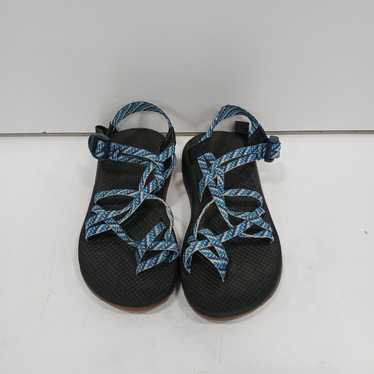 Chaco Blue Strappy Style Sandals Size 7W - image 1