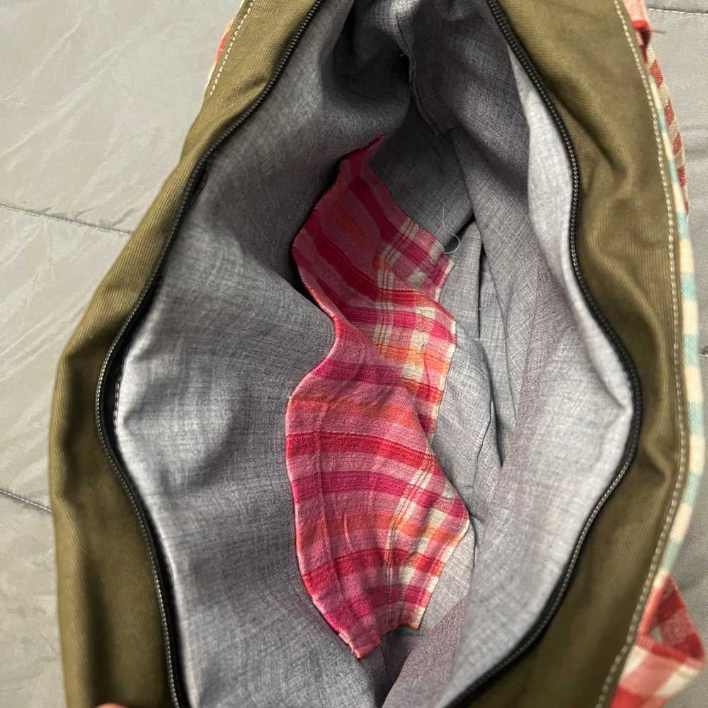 Handmade Vintage Cloth Tote Bag - image 4