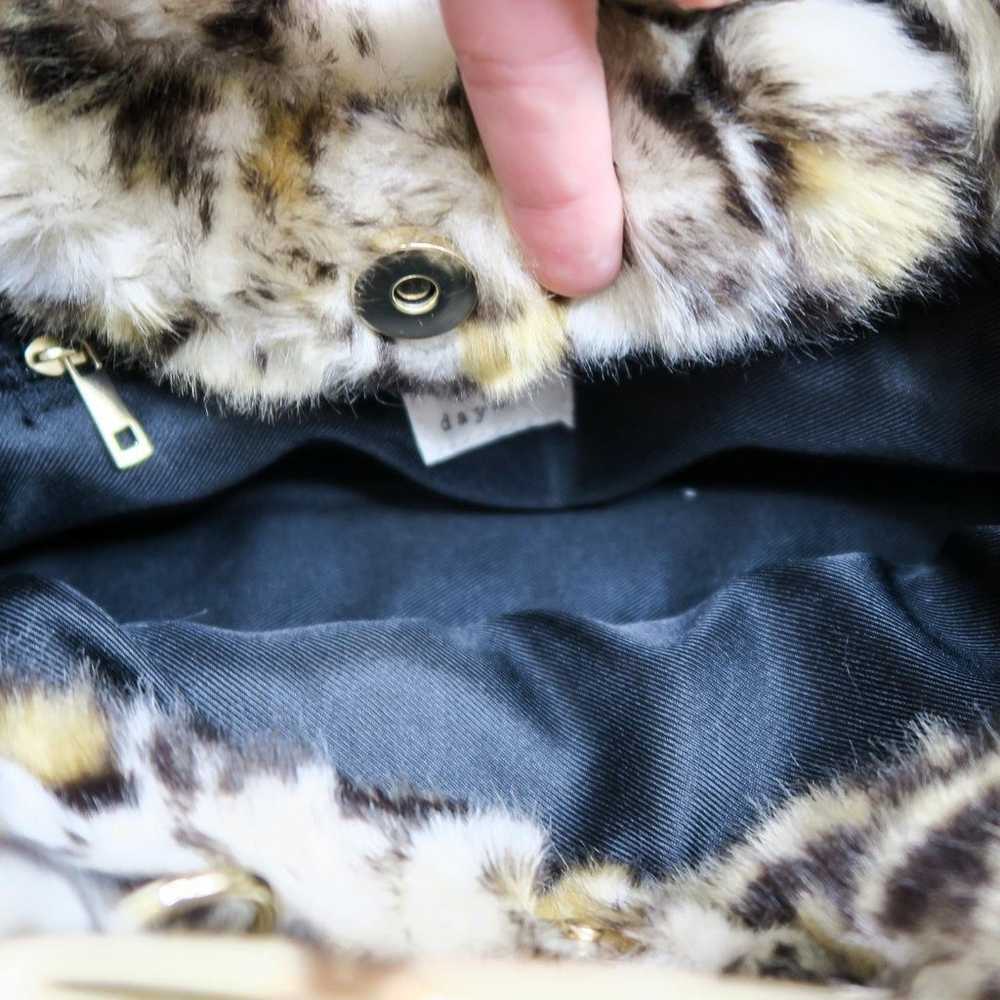 A New Day Faux Fur Leopard Print Mini Bag - image 7