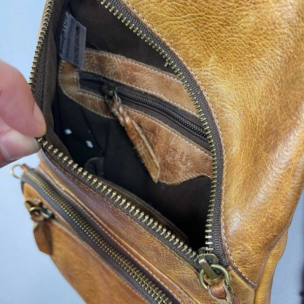 Vintage Bed Stu Andie Sling Backpack Genuine Leat… - image 3