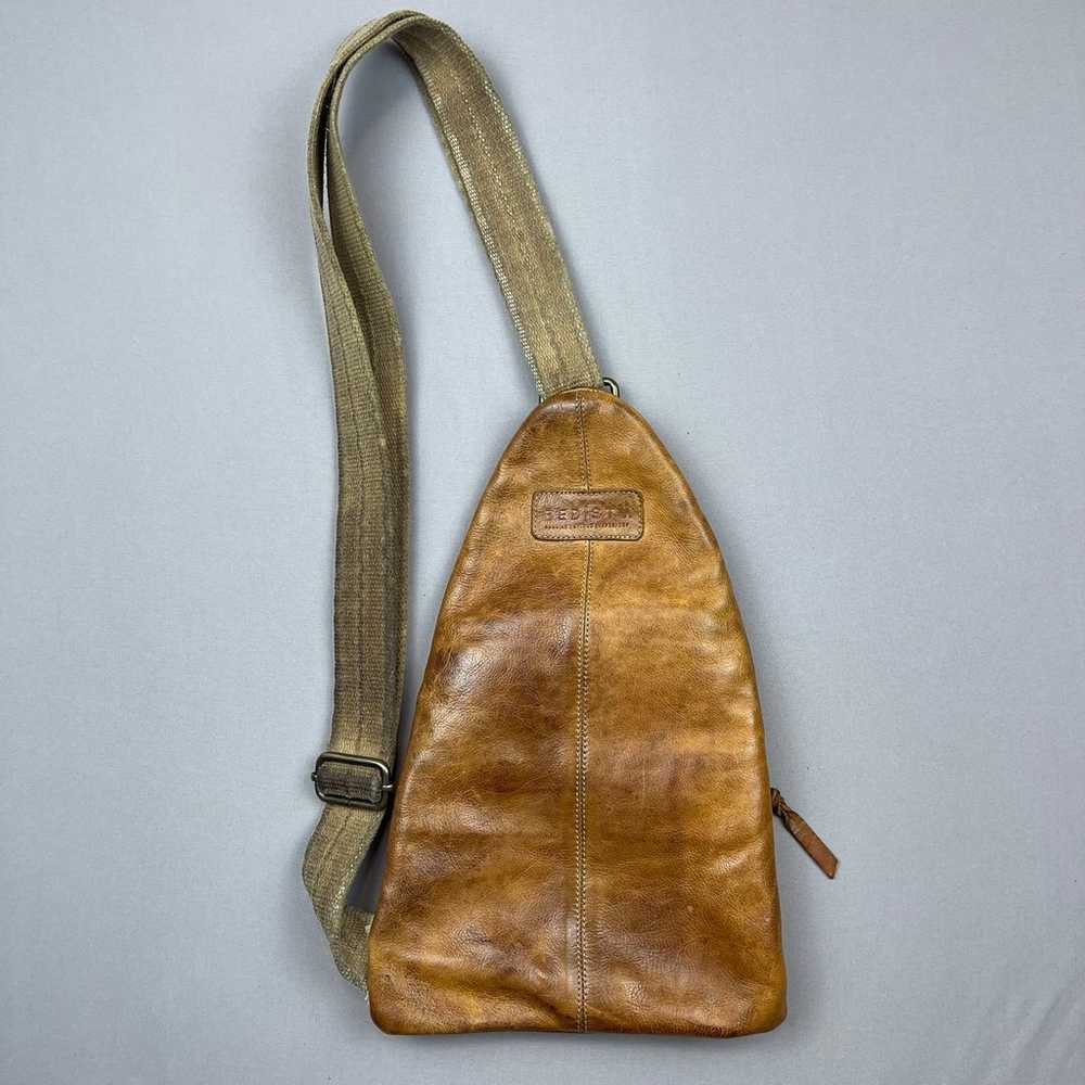 Vintage Bed Stu Andie Sling Backpack Genuine Leat… - image 4