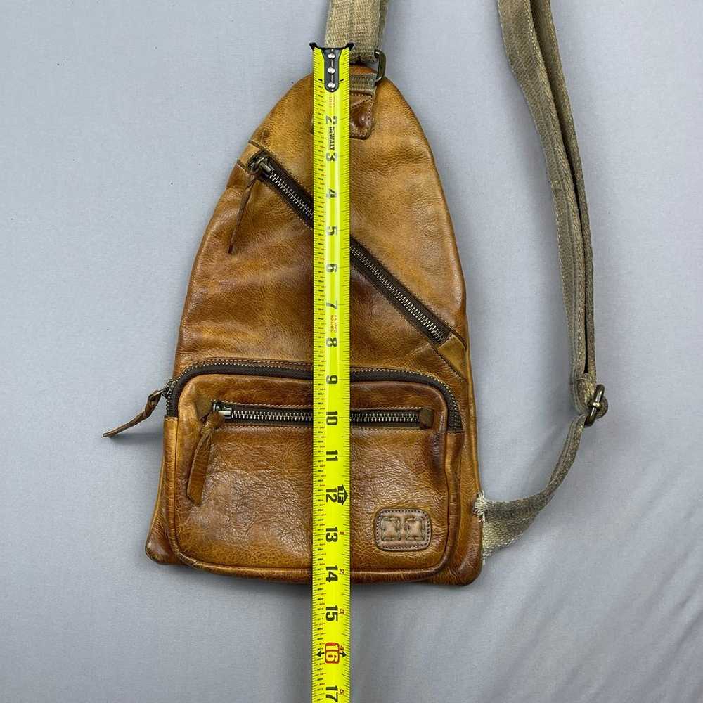 Vintage Bed Stu Andie Sling Backpack Genuine Leat… - image 7