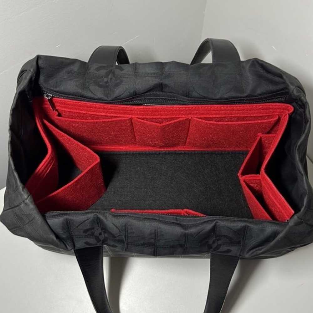 Chanel Travel Line Tote Bag w/ bag organizer - image 4