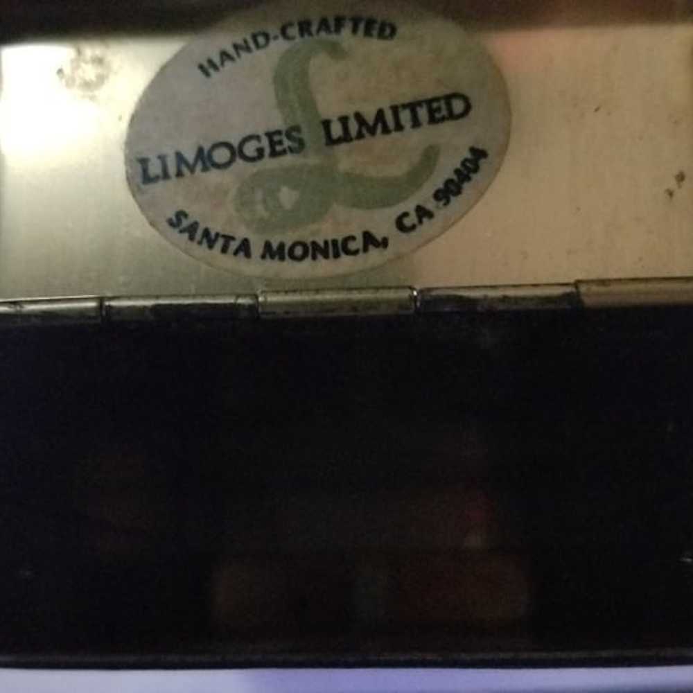 Vintage Limoges Limited Santa Monica Enamel Mask … - image 6