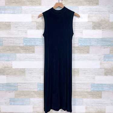 Chicos Private Edition Mock Neck Sleeveless Dress 