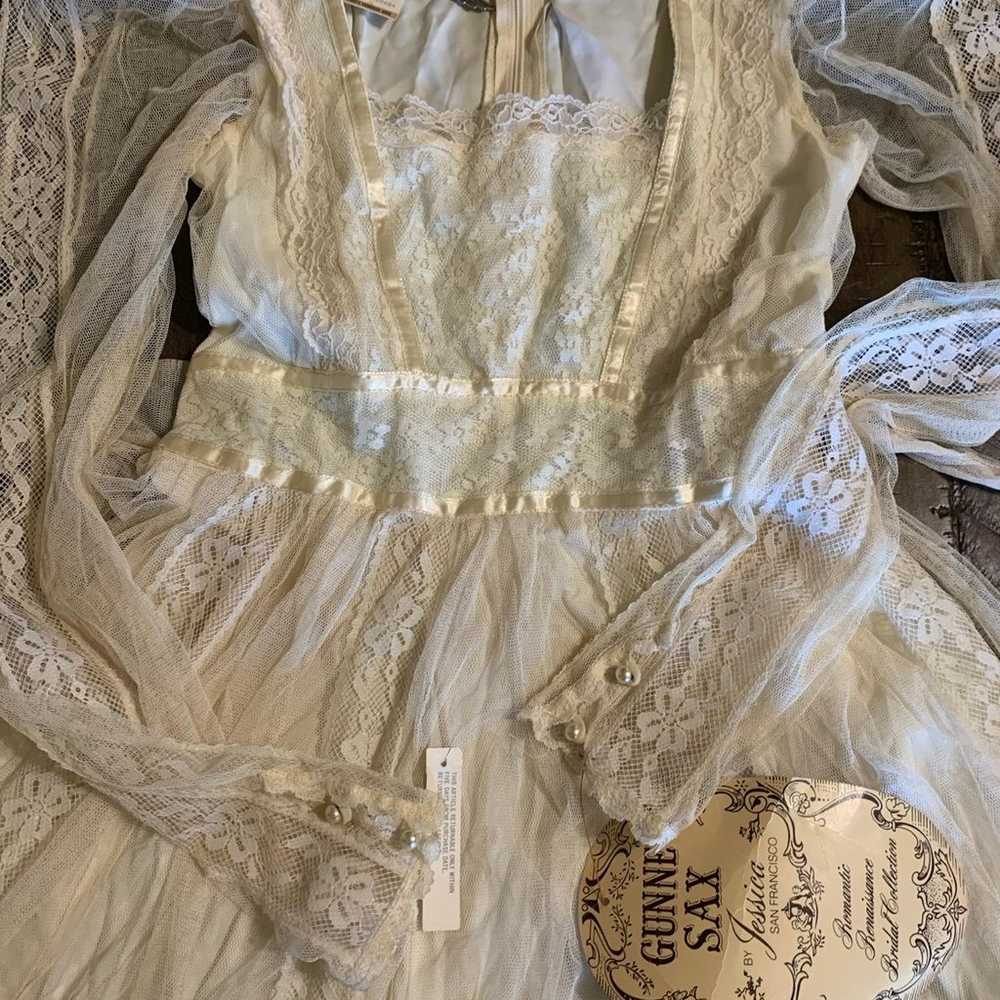 Vintage Gunne Sax Romantic Renaissance Dress Size… - image 12