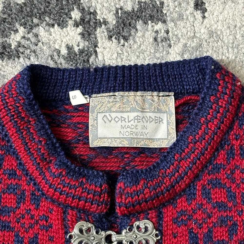 Norlaender Norlender Nordic Wool Cardigan Sweater… - image 3